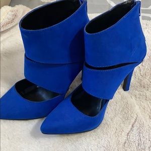 Anklet booties heels